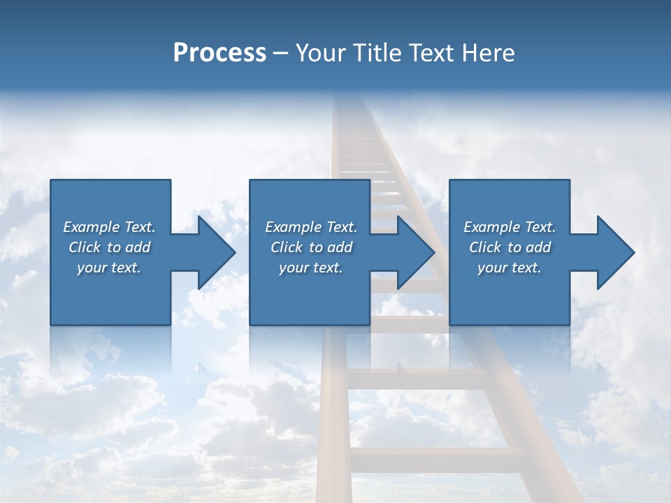 Blue Liberty Brightly PowerPoint Template