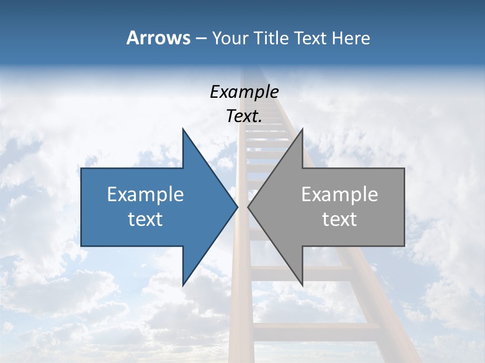 Blue Liberty Brightly PowerPoint Template