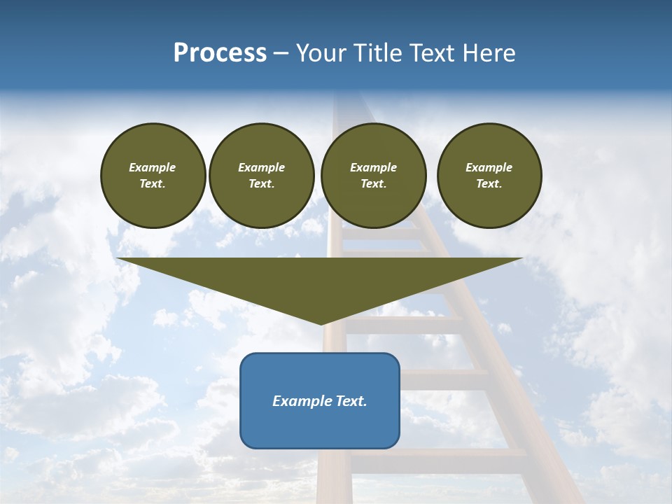 Blue Liberty Brightly PowerPoint Template