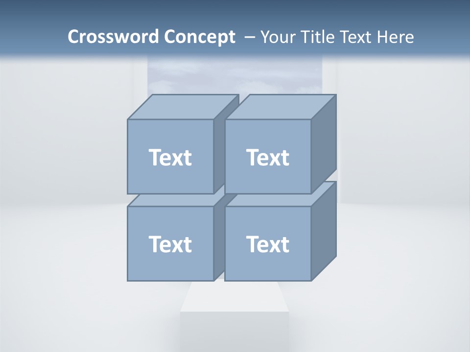 Imagination Landscape Way PowerPoint Template