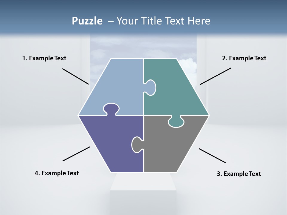 Imagination Landscape Way PowerPoint Template