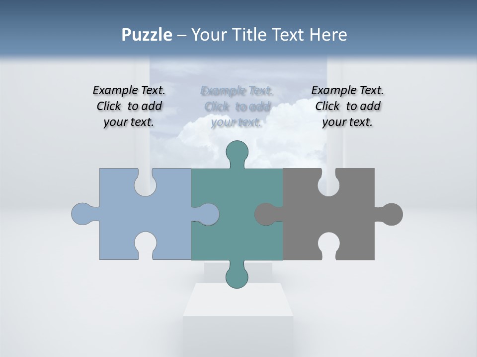 Imagination Landscape Way PowerPoint Template