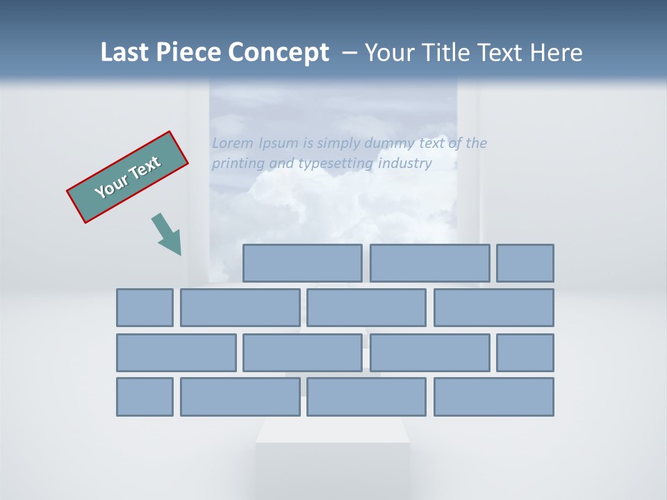 Imagination Landscape Way PowerPoint Template