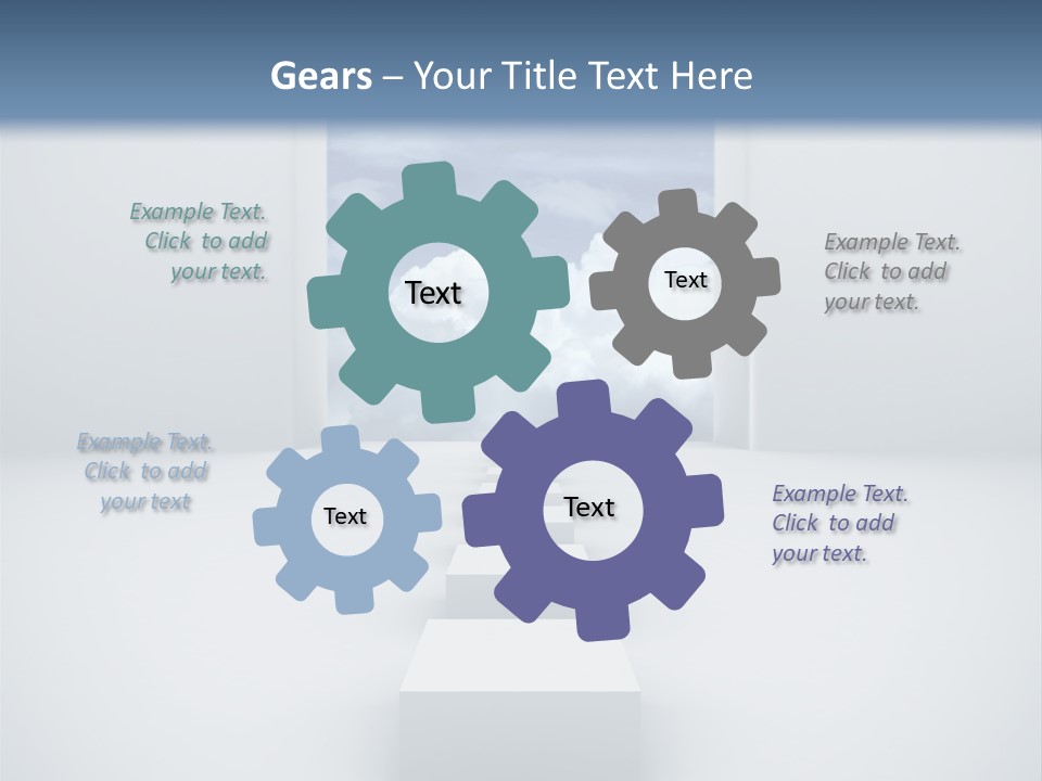 Imagination Landscape Way PowerPoint Template