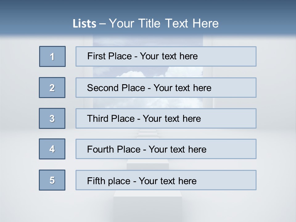 Imagination Landscape Way PowerPoint Template