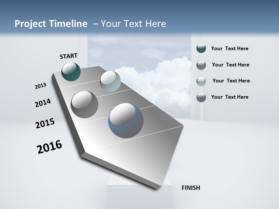 Imagination Landscape Way PowerPoint Template