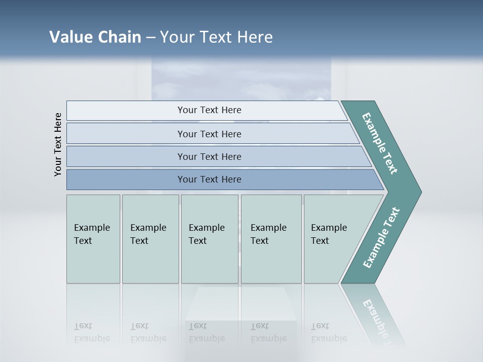 Imagination Landscape Way PowerPoint Template