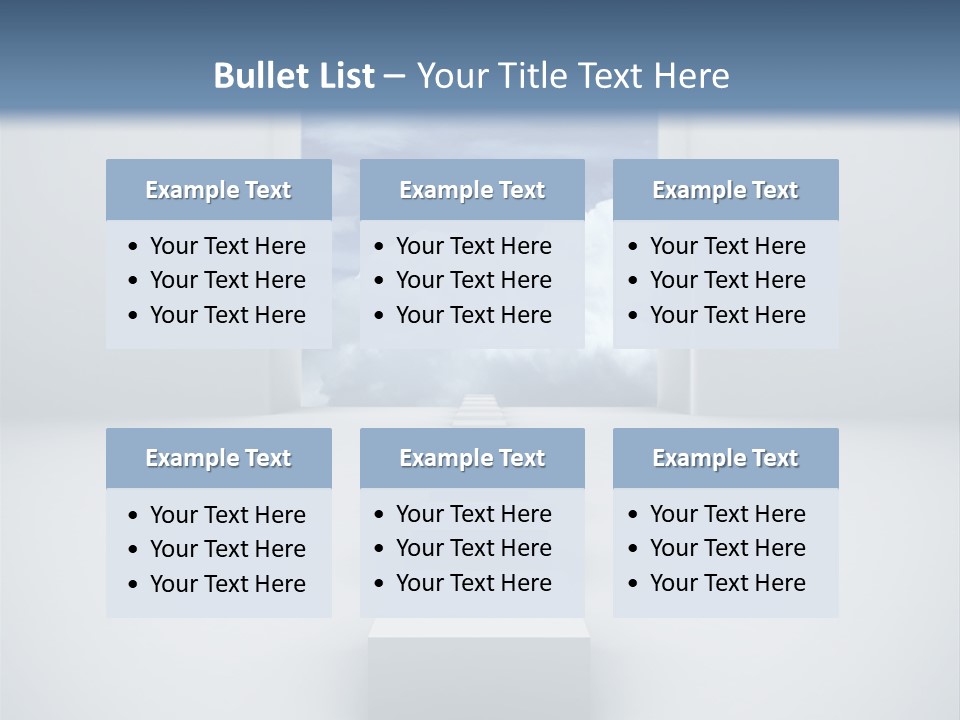 Imagination Landscape Way PowerPoint Template