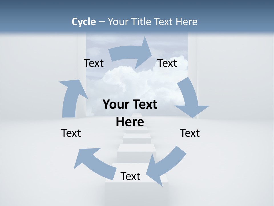 Imagination Landscape Way PowerPoint Template