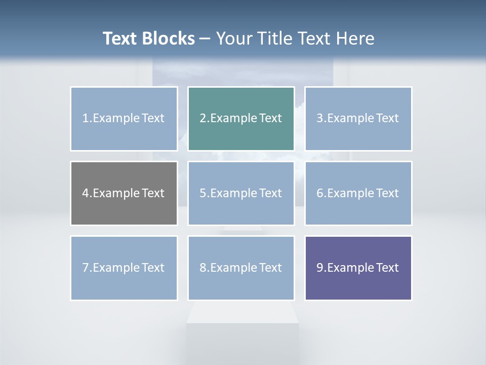Imagination Landscape Way PowerPoint Template