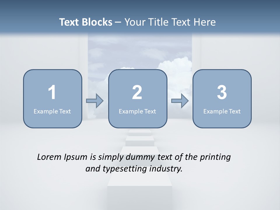 Imagination Landscape Way PowerPoint Template