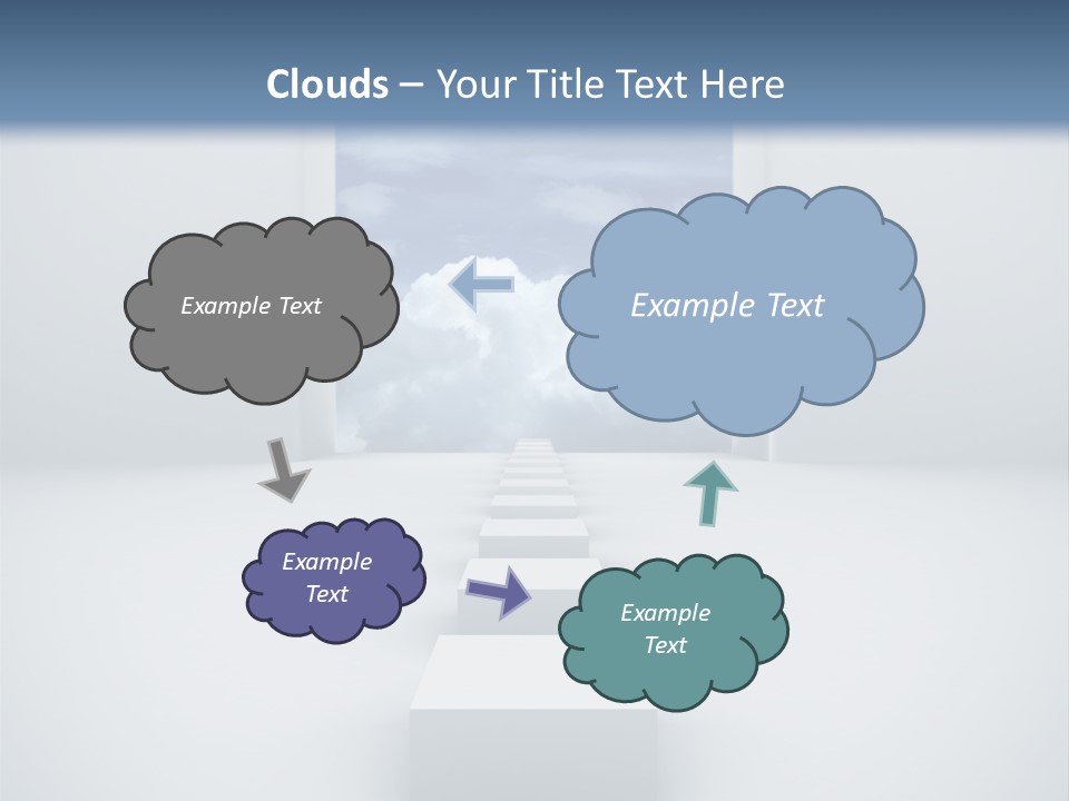 Imagination Landscape Way PowerPoint Template