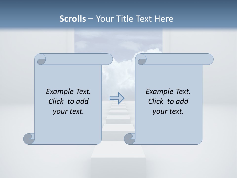 Imagination Landscape Way PowerPoint Template