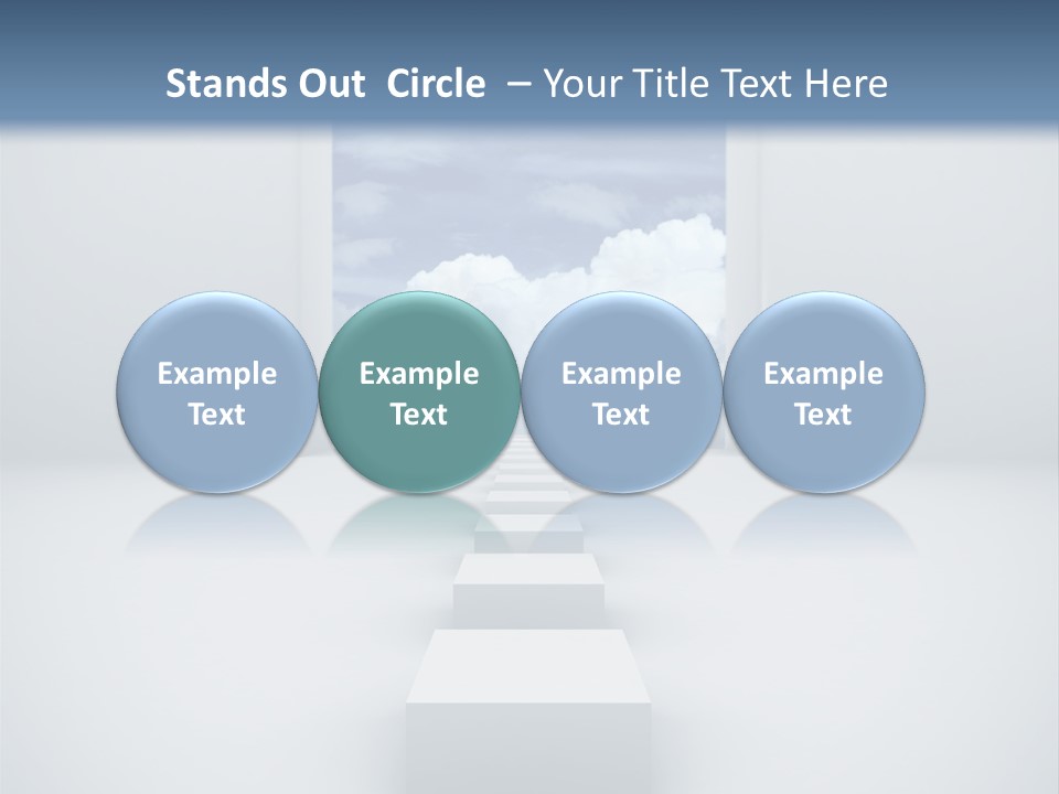 Imagination Landscape Way PowerPoint Template