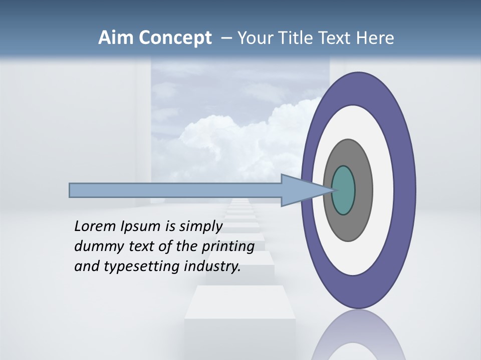 Imagination Landscape Way PowerPoint Template