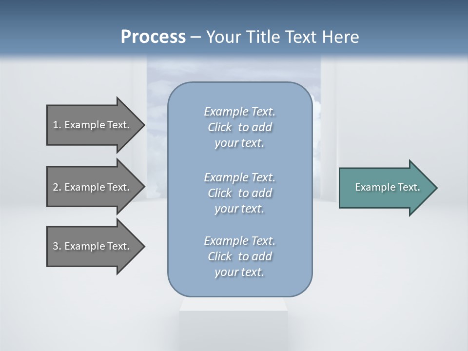 Imagination Landscape Way PowerPoint Template