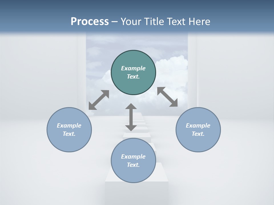 Imagination Landscape Way PowerPoint Template