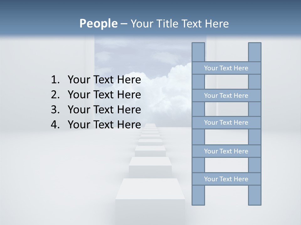 Imagination Landscape Way PowerPoint Template