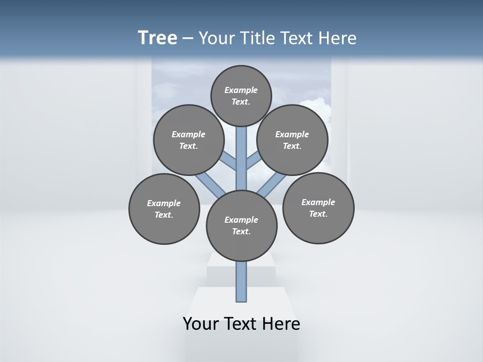 Imagination Landscape Way PowerPoint Template