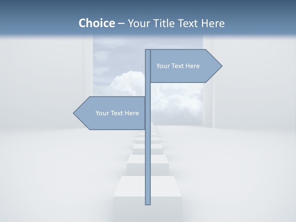 Imagination Landscape Way PowerPoint Template