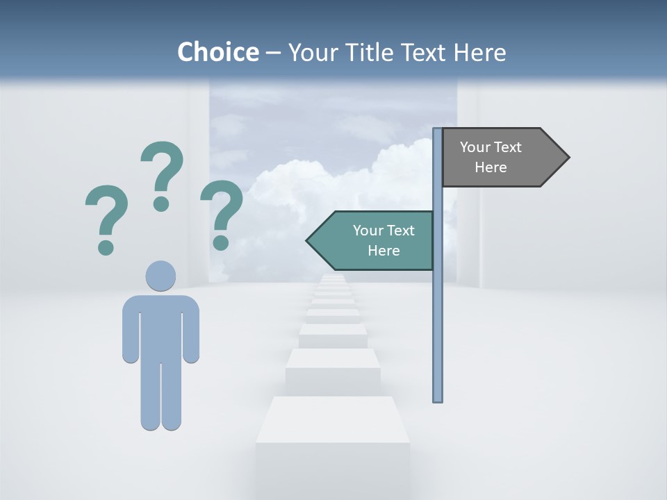 Imagination Landscape Way PowerPoint Template