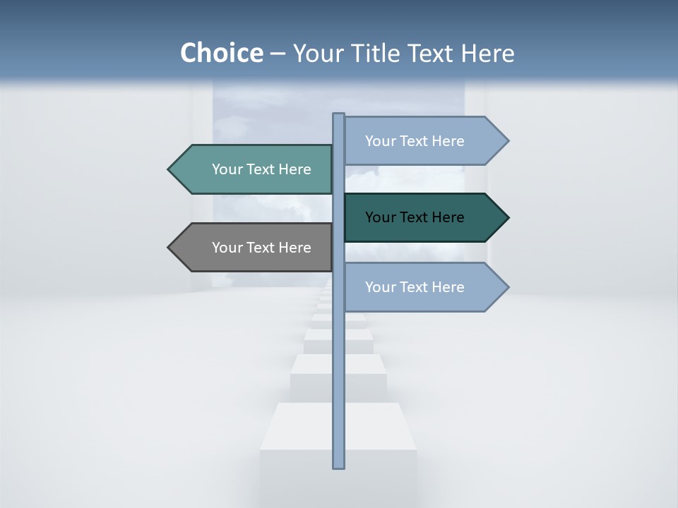 Imagination Landscape Way PowerPoint Template