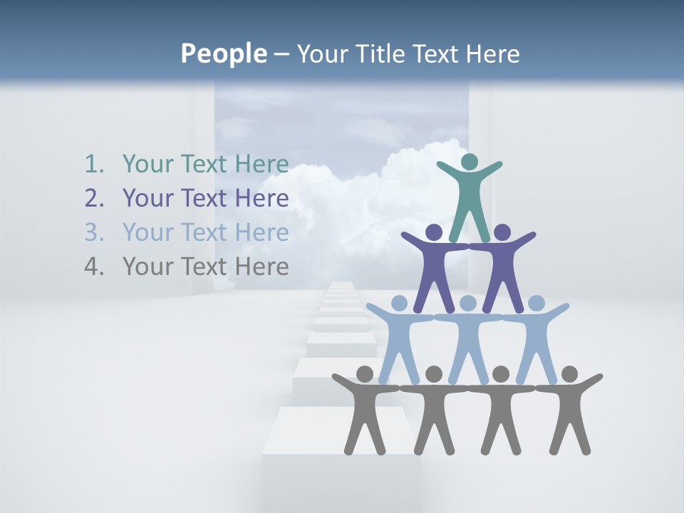 Imagination Landscape Way PowerPoint Template