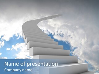 Entrance Rise Beauty PowerPoint Template