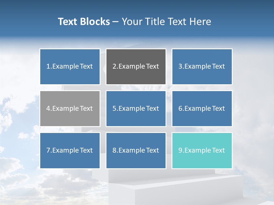 Entrance Rise Beauty PowerPoint Template