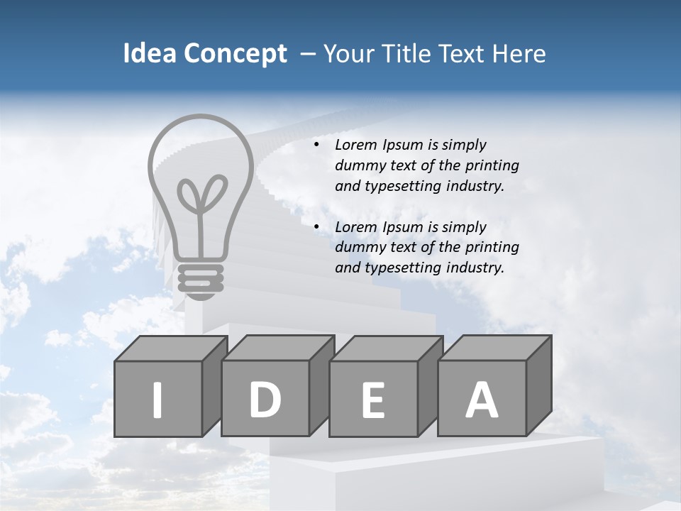 Entrance Rise Beauty PowerPoint Template