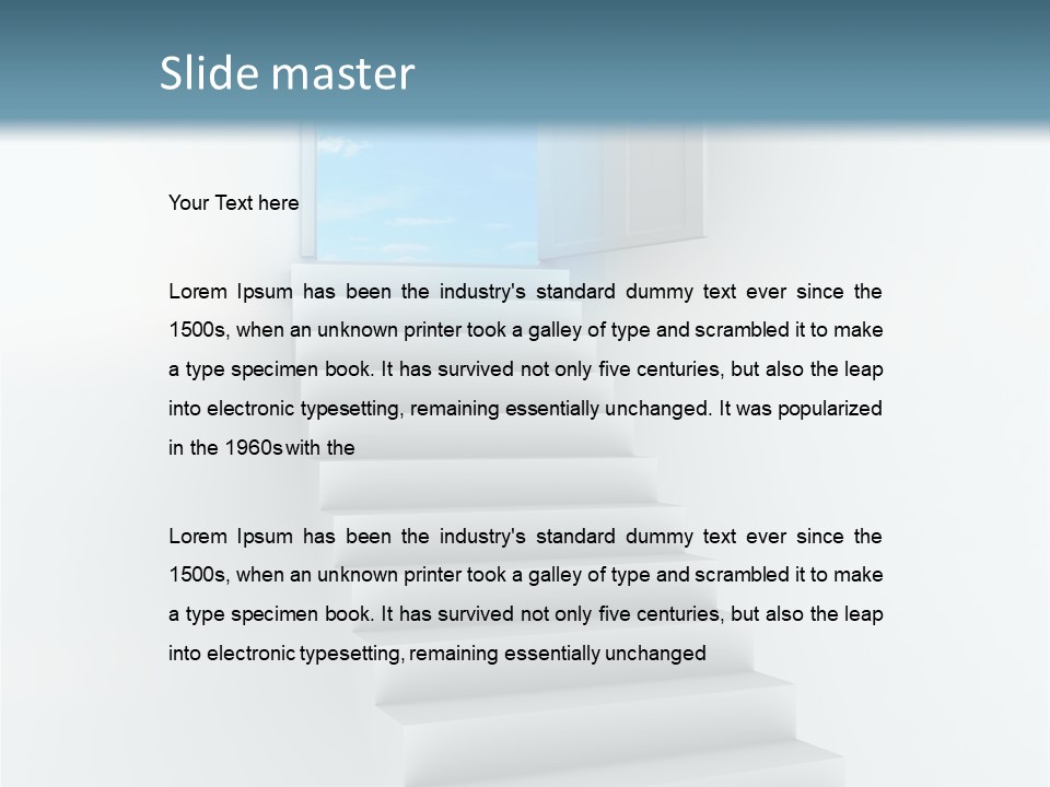 Motivation Background Idyllic PowerPoint Template