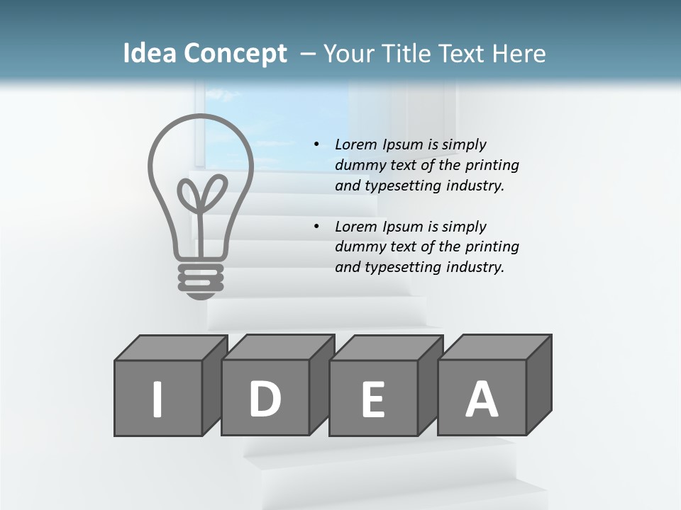 Motivation Background Idyllic PowerPoint Template