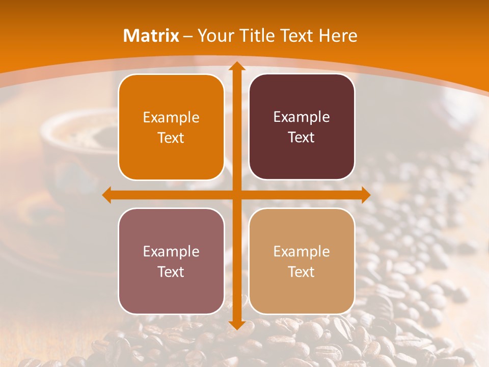 Grinder Mocha Beverage PowerPoint Template