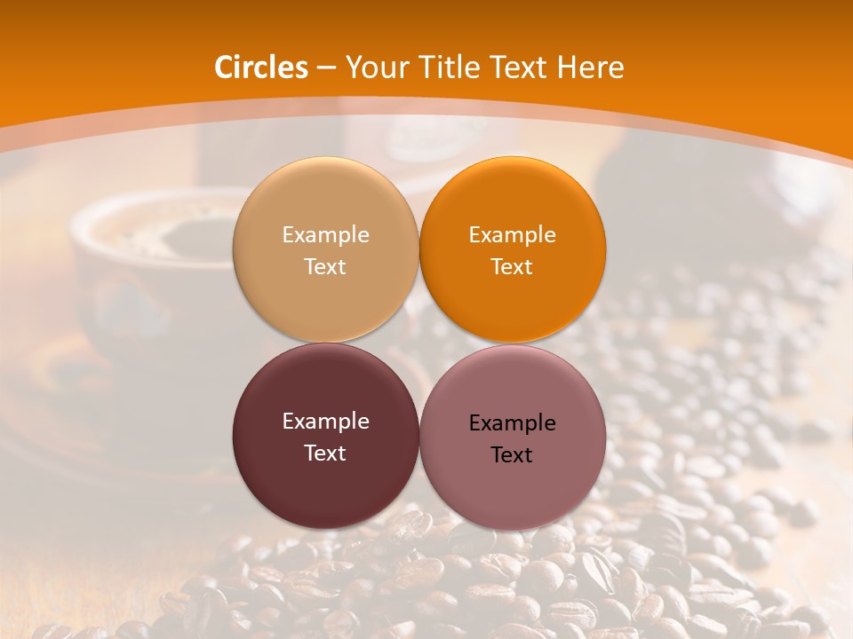 Grinder Mocha Beverage PowerPoint Template