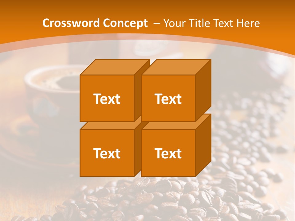 Grinder Mocha Beverage PowerPoint Template