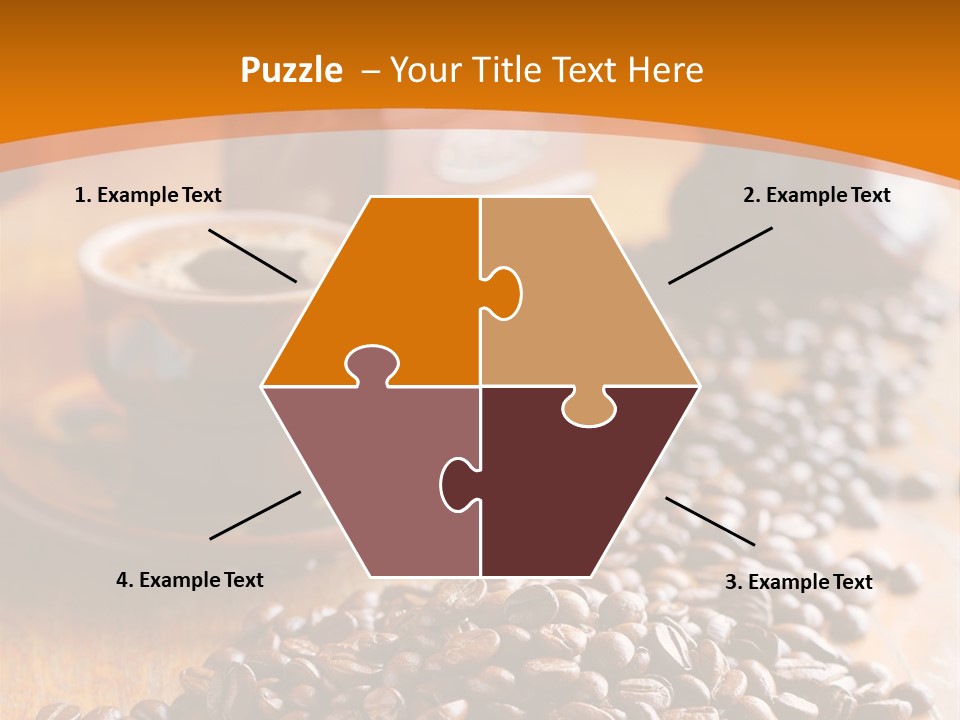 Grinder Mocha Beverage PowerPoint Template