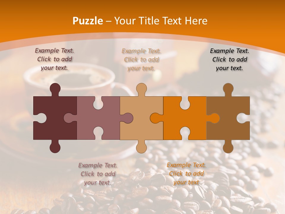 Grinder Mocha Beverage PowerPoint Template