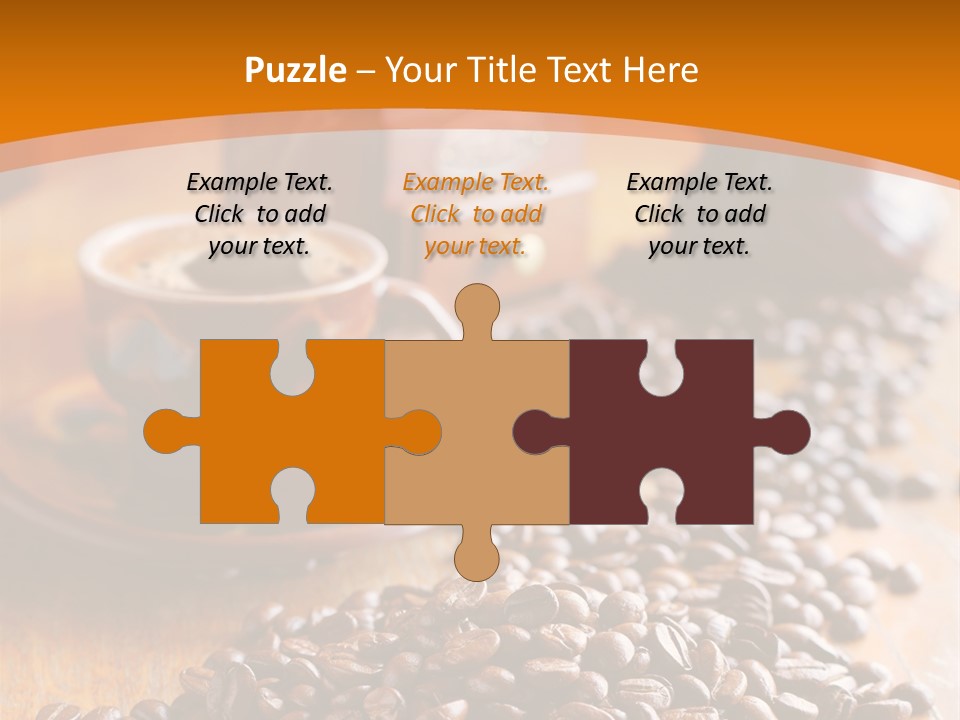 Grinder Mocha Beverage PowerPoint Template