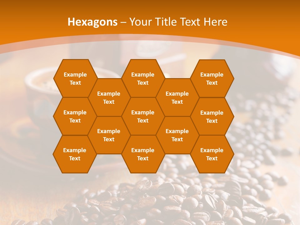 Grinder Mocha Beverage PowerPoint Template