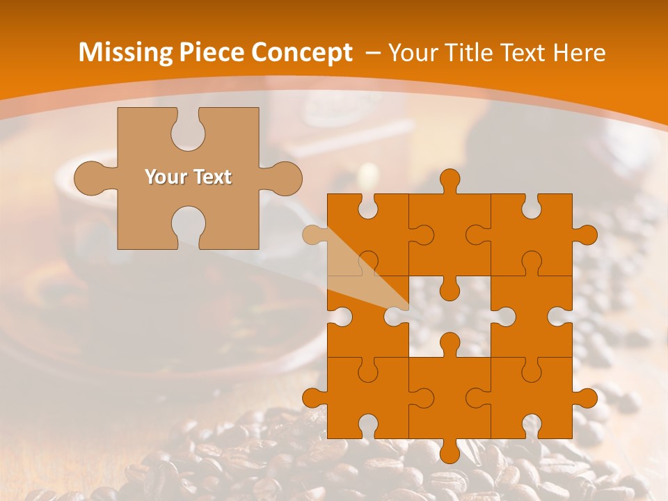 Grinder Mocha Beverage PowerPoint Template