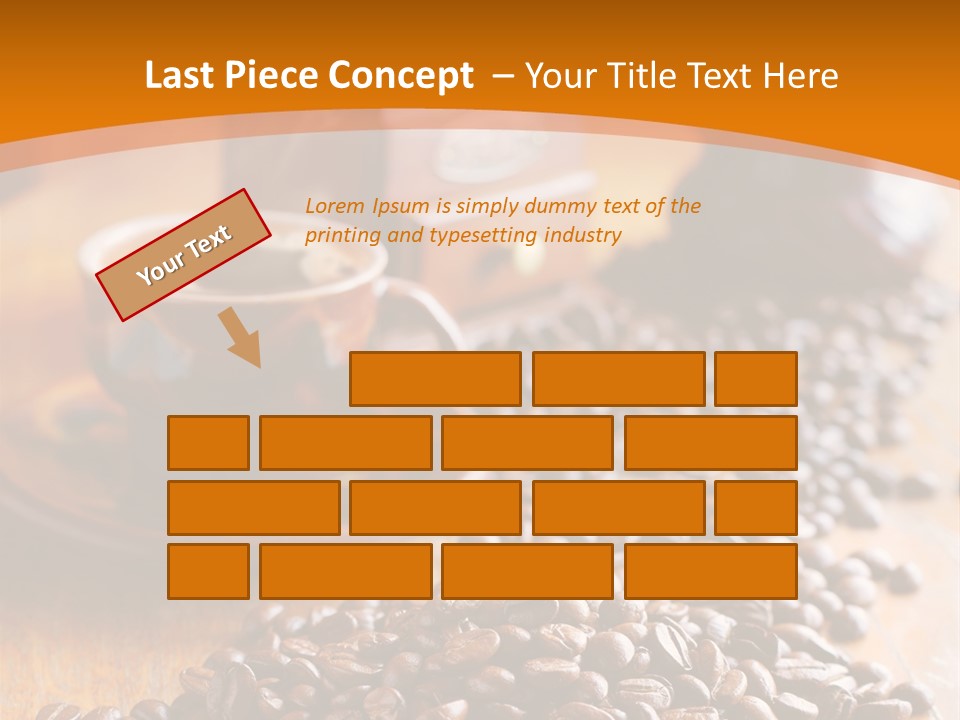 Grinder Mocha Beverage PowerPoint Template