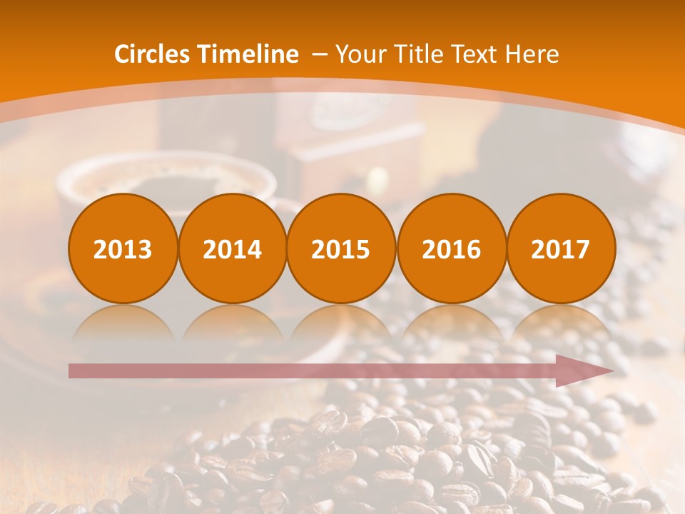 Grinder Mocha Beverage PowerPoint Template