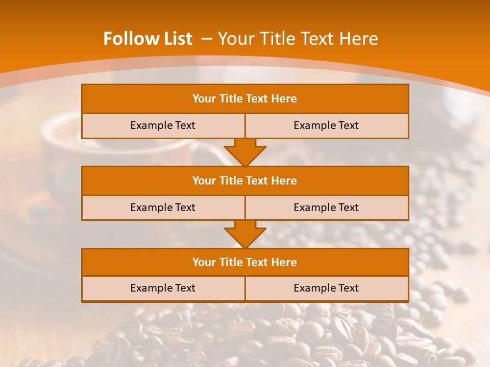 Grinder Mocha Beverage PowerPoint Template