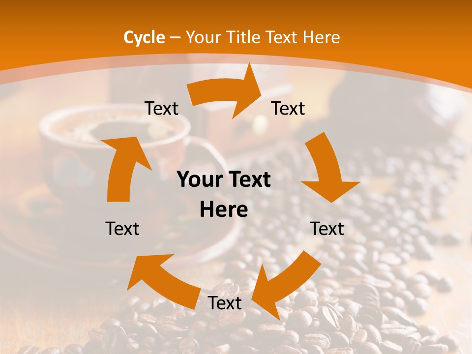Grinder Mocha Beverage PowerPoint Template
