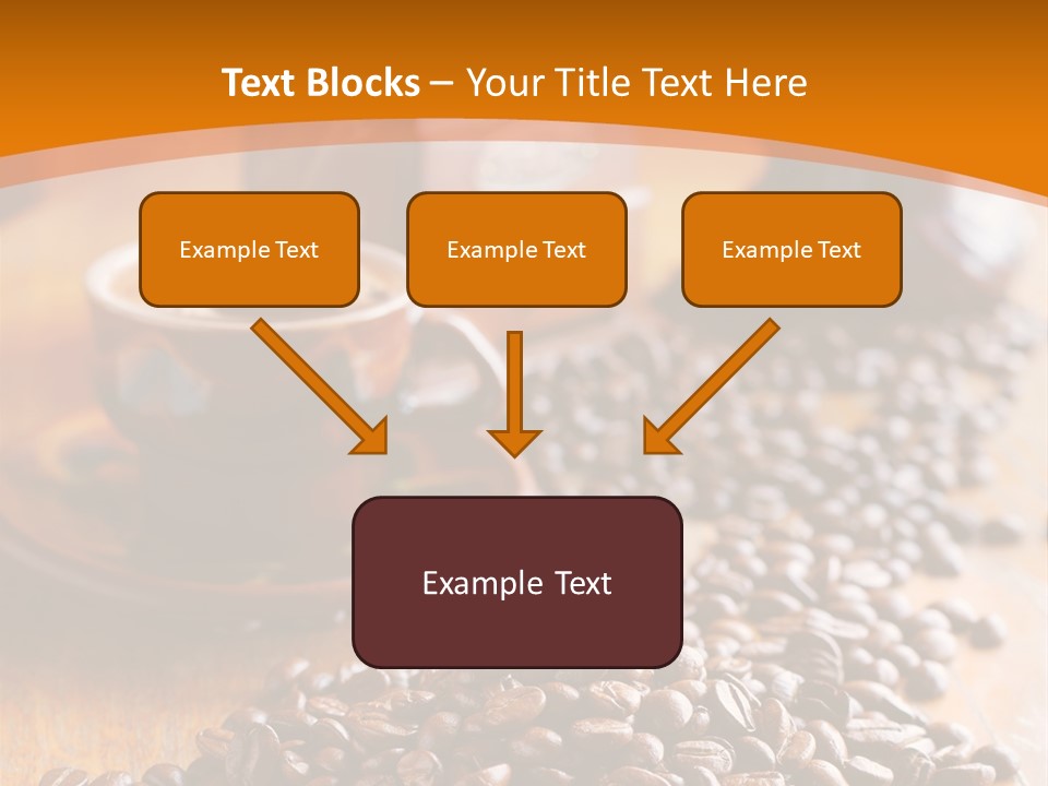Grinder Mocha Beverage PowerPoint Template