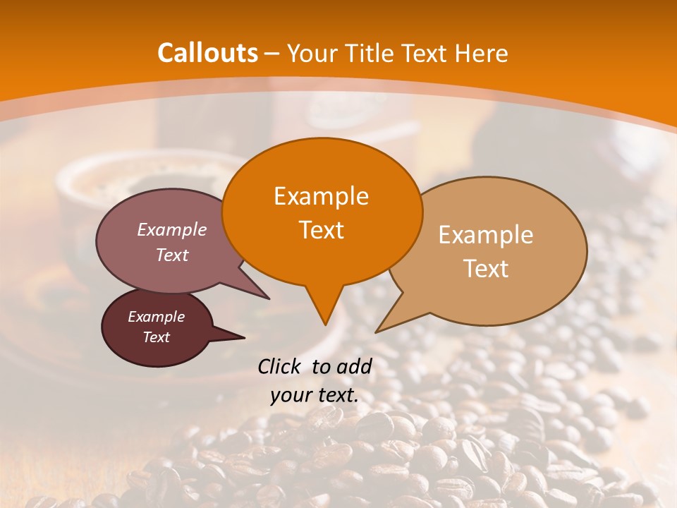 Grinder Mocha Beverage PowerPoint Template