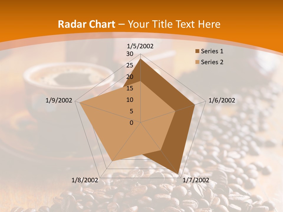 Grinder Mocha Beverage PowerPoint Template