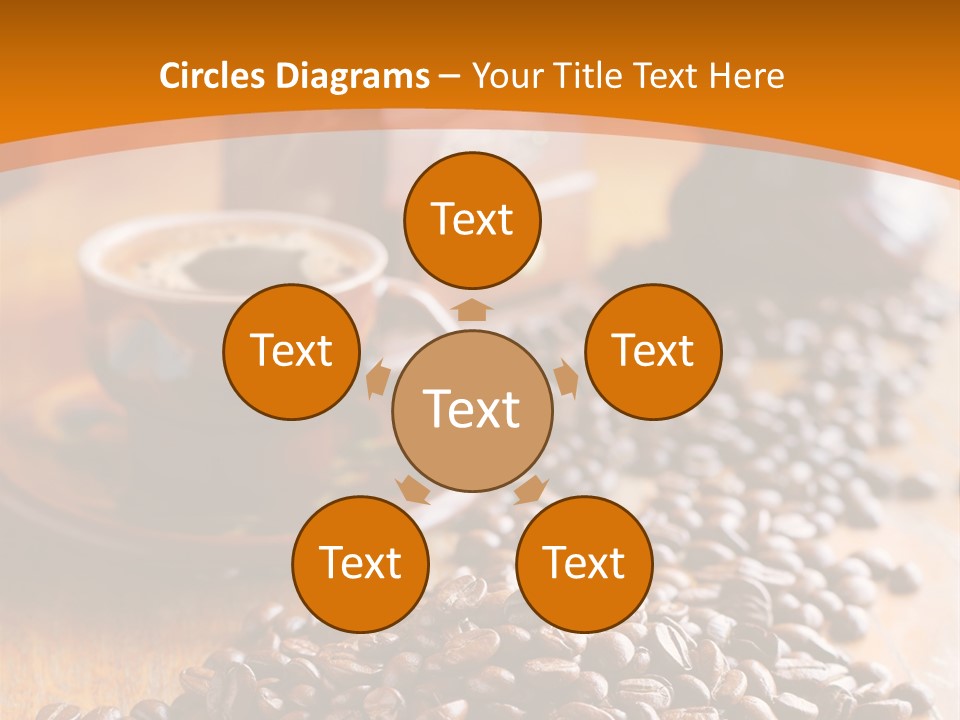 Grinder Mocha Beverage PowerPoint Template