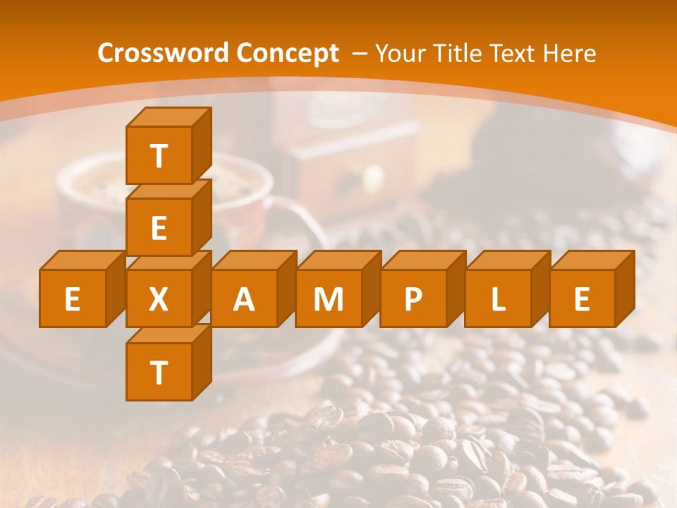 Grinder Mocha Beverage PowerPoint Template