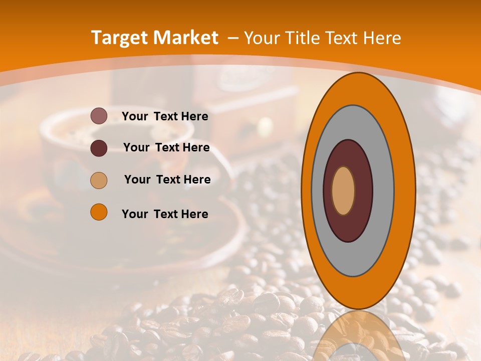 Grinder Mocha Beverage PowerPoint Template
